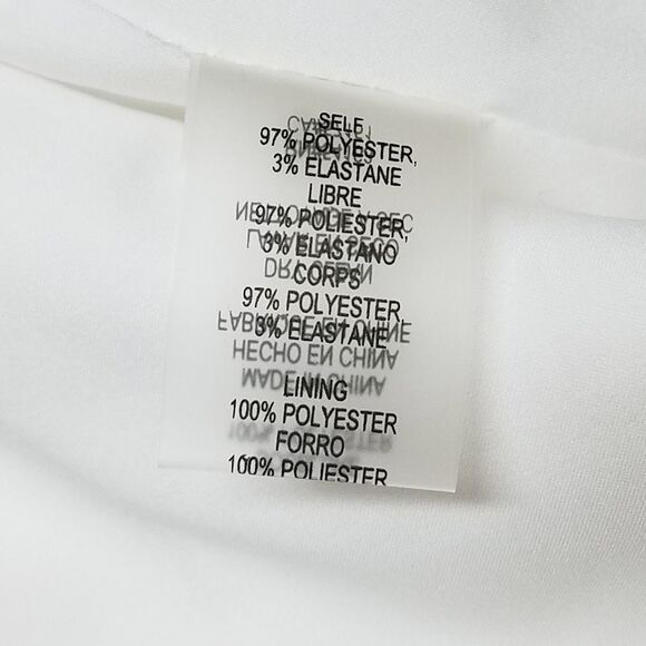 VINCE Camuto White Off-the-Shoulder Midi Dress - Picture 16 of 16